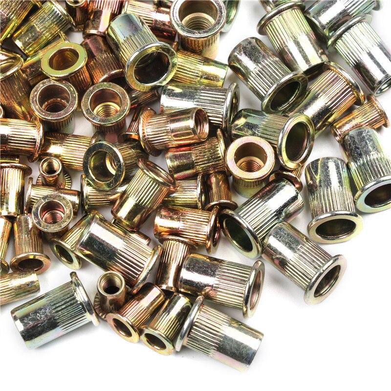 100pcs M6 M8 Mixed Zinc Plated Carbon Steel Rivet ... – Vicedeal