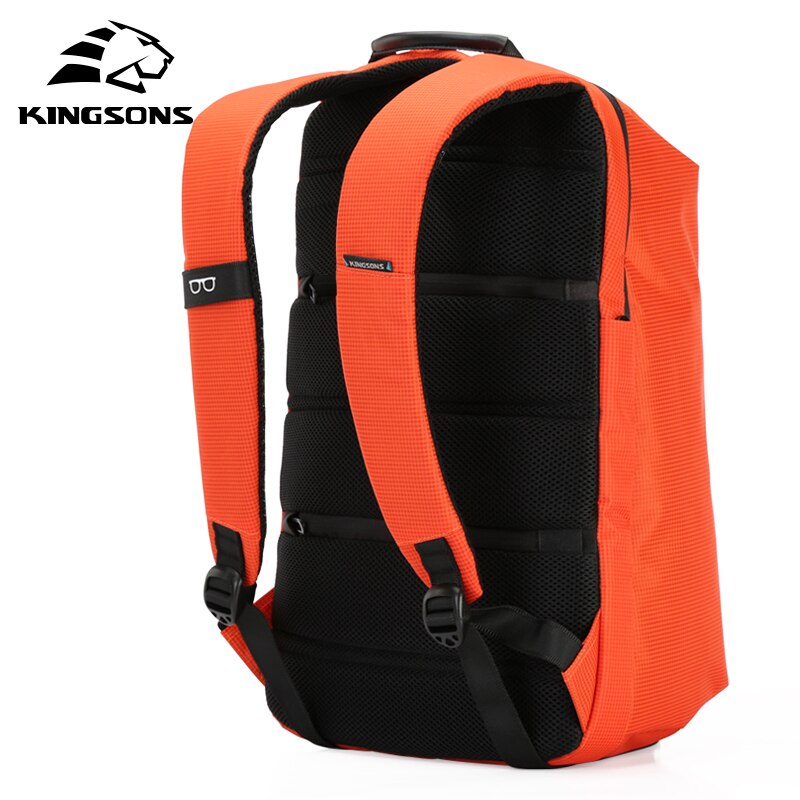 Kingsons Frauen Rucksäcke Patent 15'' Rucksack unisex Schule Tasche Nylon taschen Reise Mochila