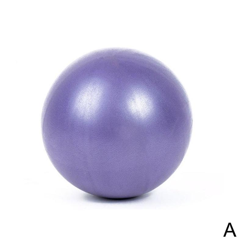 25cm Fitness Yoga Ball Explosion-proof Balance Exercise Ball Training Indoor Pilates Yoga Tool Ball Frosted Fi E9I9