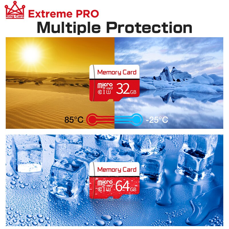 Microsd Geheugenkaart 4Gb 8Gb 16Gb 32Gb 64Gb 128Gb Micro Sd Kaart Klasse 10 Mini tf/Sd-kaart Micro Sd Flash Drive Kaarten Voor Mobiel