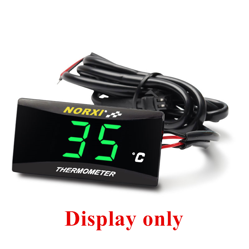 Thermomètre de moto, température de l'eau, mini-mètre pour XPrévention 250 300 NMAX CB 400 CB500X, capteur, jauges de thermomètre: Lavande