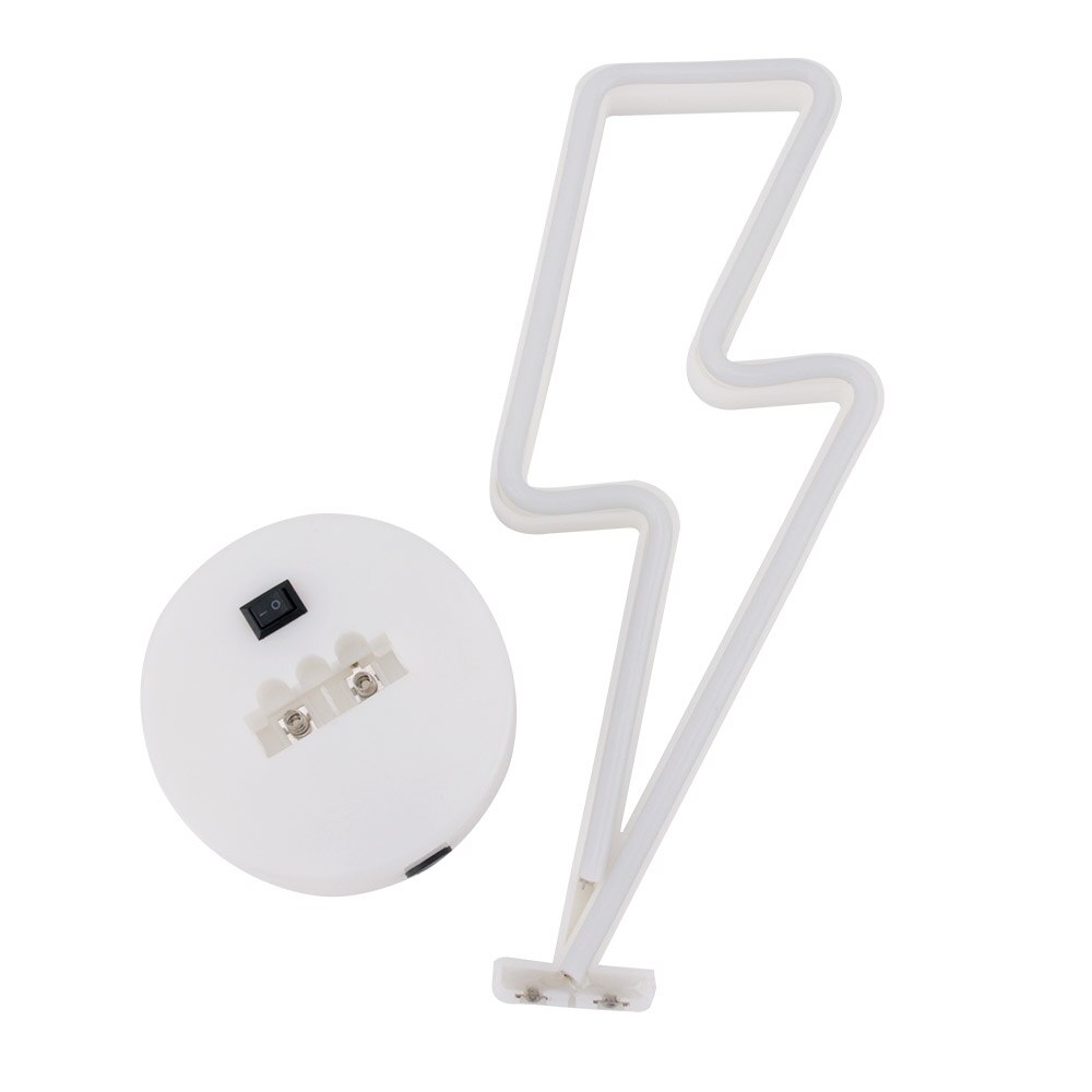 Decoratieve Led Neon Light Teken Ster Maan Lamp Usb Led Night Lights Decoratie Voor Thuis Bruiloft Neon Lamp met Base