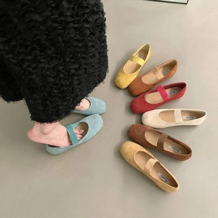 Appartamenti Scarpe da donna Autunno Morbido Casual Scarpe basse da donna di marca Accogliente Walking sandali eleganti in tinta unita Mujer Elegante 2024 Nuovo