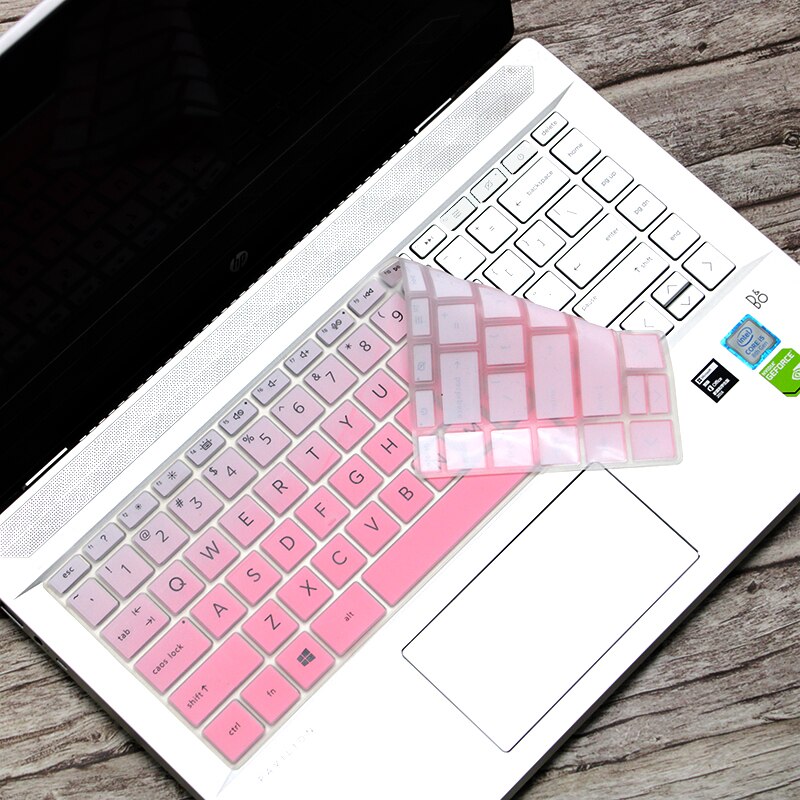 laptop keyboard cover skin for HP Envy X360 Envy 14 14t-eb 14-eb 14t-eb000 X360 13 13-ay 13-bd 13-ba 13m-b 13-ay 13-ba series: fadepink