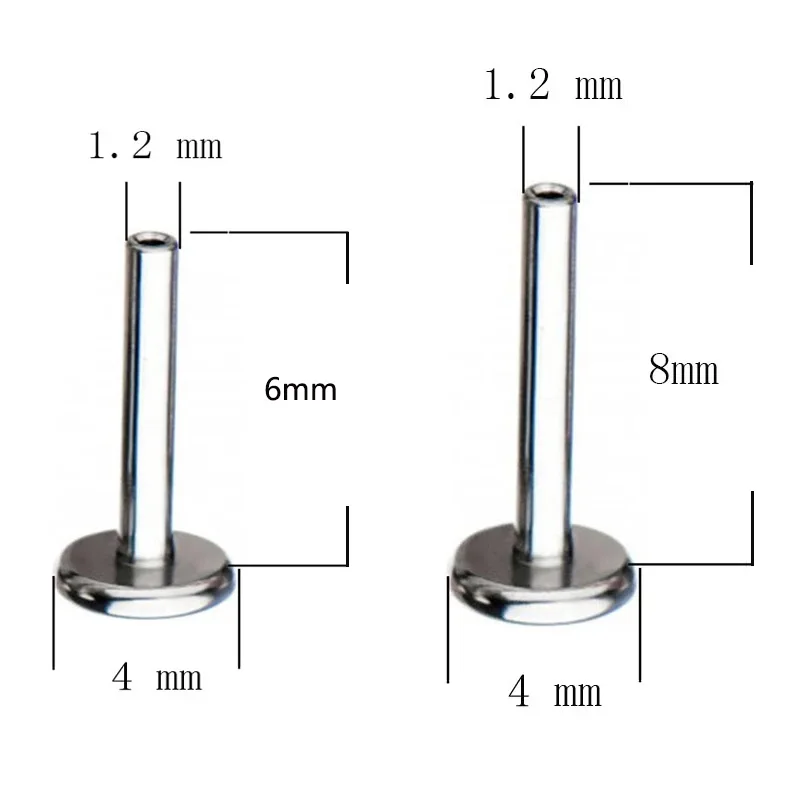 Pendientes de barra curva PIERC de titanio G23, 5 CZ pavimentados, cartílago superior roscado, Labret Stud, Tragus, labio, anillo, joyería para Piercing corporal
