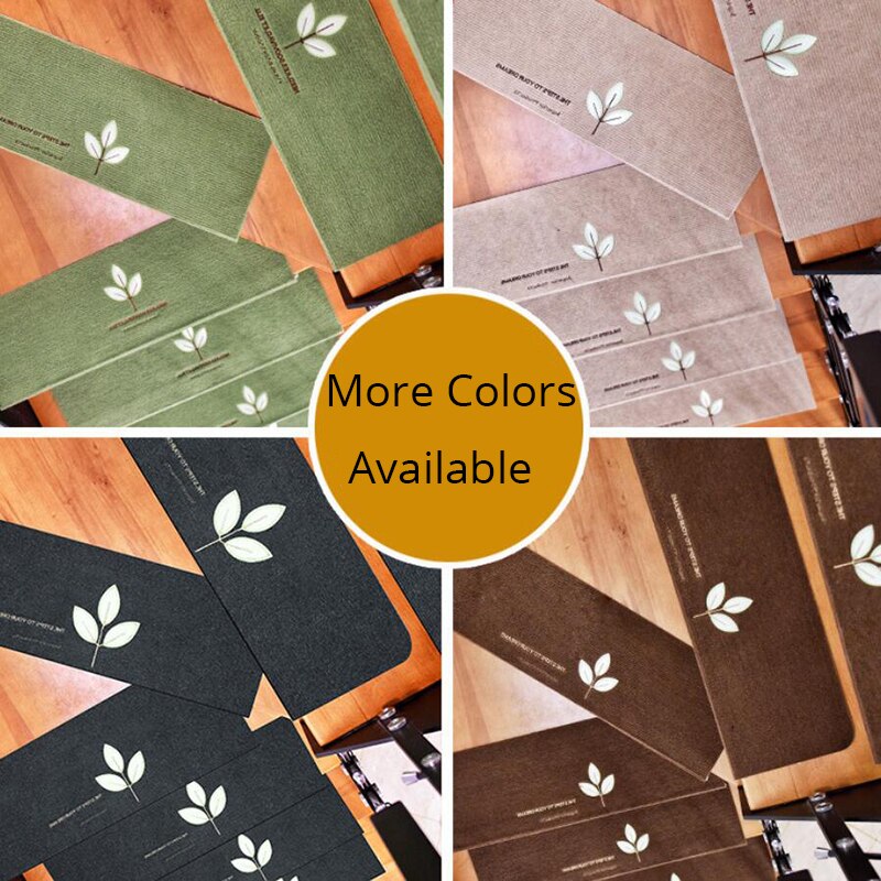 Lichtgevende trapmat, zelfklevende trap, antislip trapmat, binnentapijt, trapmatten, trapmatten