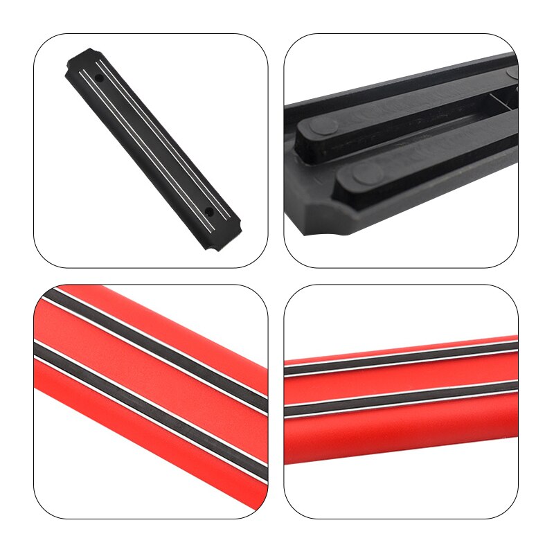 20cm Magnetic Knife Holder Tool Rest Shelf Wall Mount Magnet Knife Holder Pub Bar Counter Kitchen Blocks &amp; Roll Bags