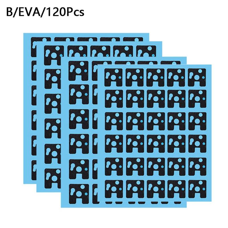 120PCS Hot-swap Switch Pad silenziatore interruttori in cotone Pad per 61/64/87/104/108 tastiera meccanica sostituibile a caldo: B