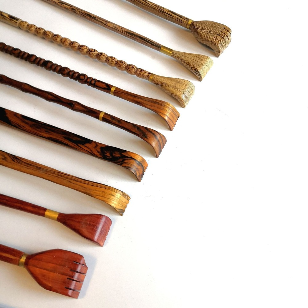 Rascador de espalda de madera, raspador de espalda de madera, masajeador de , rascador de espalda, masaje corporal de bambú