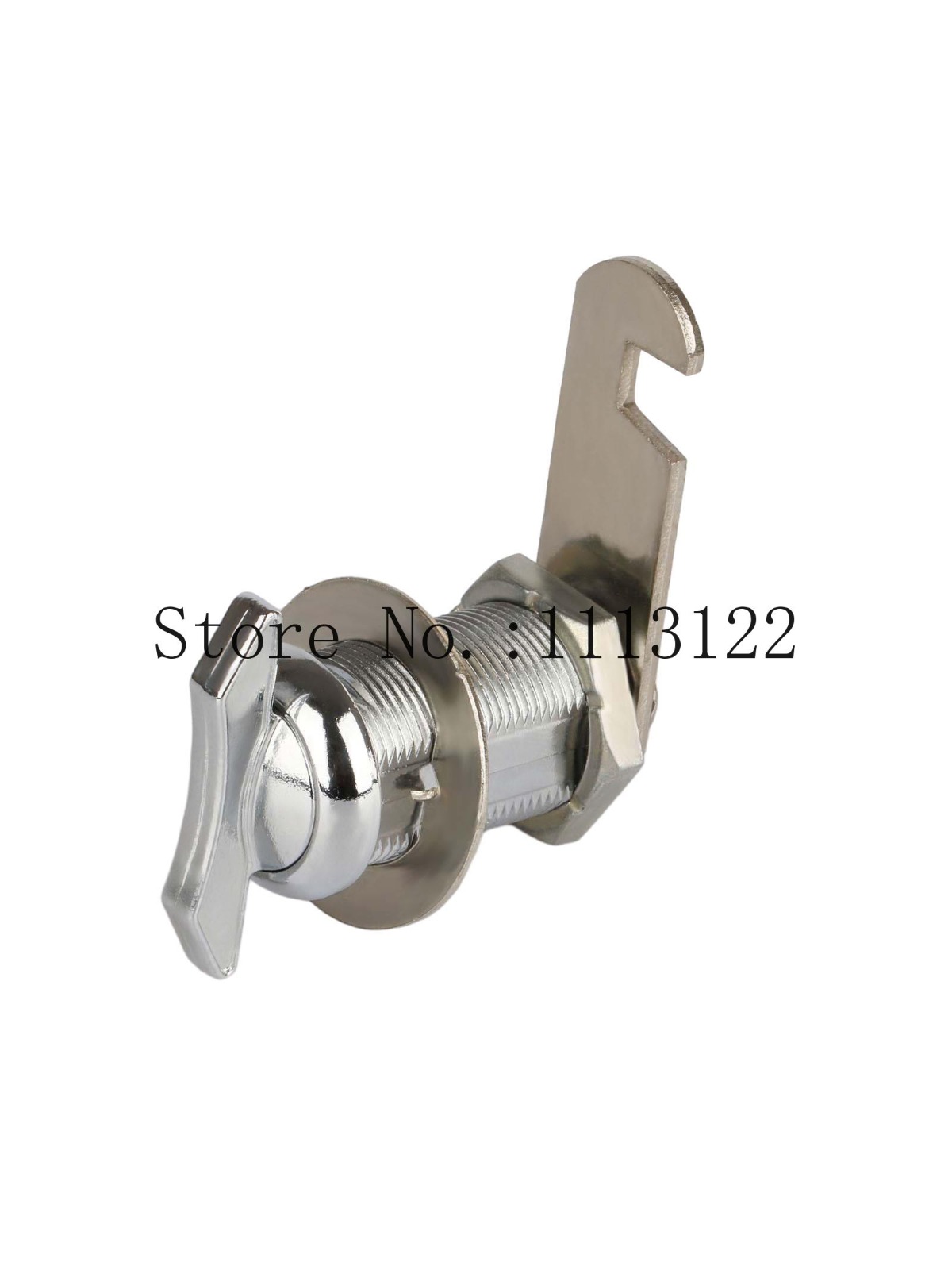 Cam Lock Without Key for Boat Cabinet Bus Cabinet Thumb Operated Offset Cam Lock for RV Compartment Camper Storage Door 1PC: Red