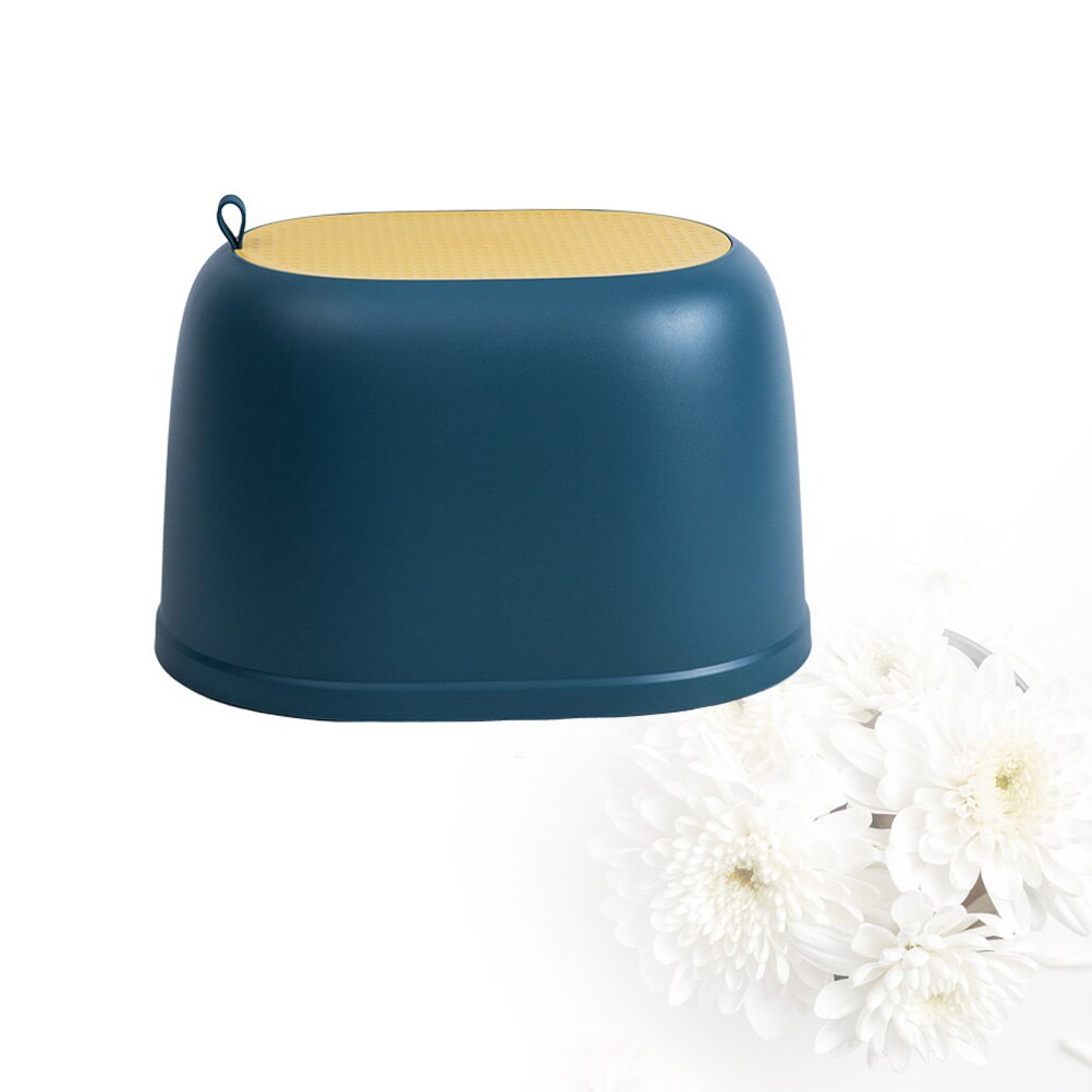 1pc Bench Anti Plastic Household Portable Bench for Living Room Bathroom Home