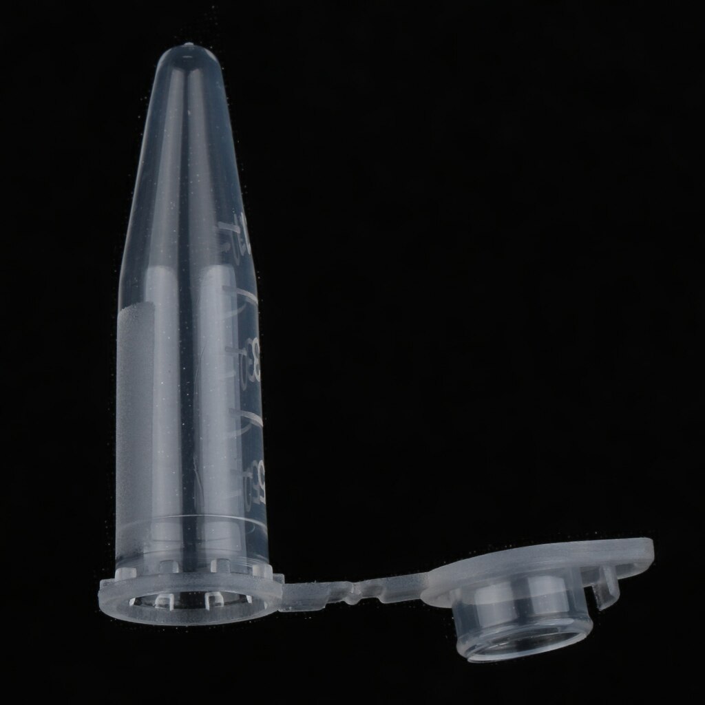 0.5ml Conical Microcentrifuge Tubes Graduated, Clear, Plastic, 1000 Pcs/Pack