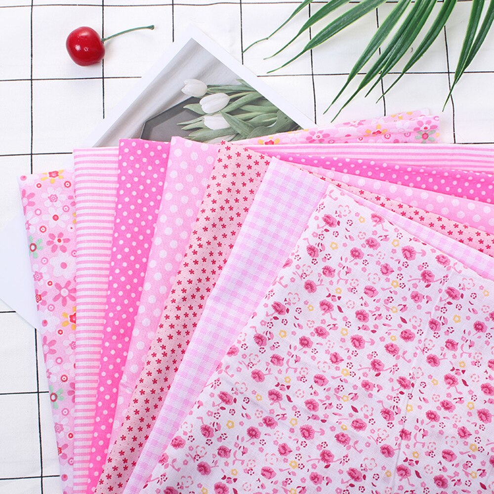 7Stck 50X50cm Baumwolle Stoff Quadrate Bündel Patchwork Vor-schneiden Decke Quadrate Für DIY Handarbeit Patchwork tuch Tasche Hand Fetzen