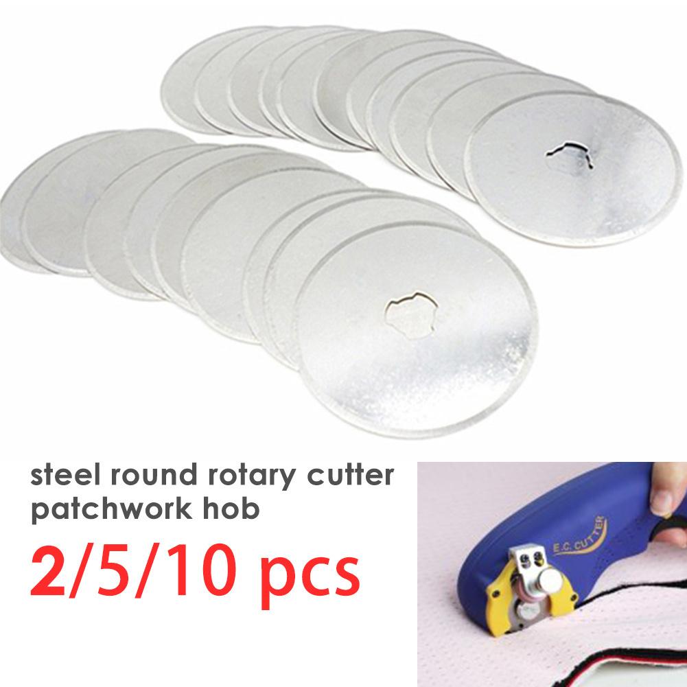 5 Stks/set 2 Stks/set 45 Mm Rotary Cutter 45 Mm Stof Papier Circular Cut Blade Patchwork Lederen Gereedschap Craft Cutter accessoires