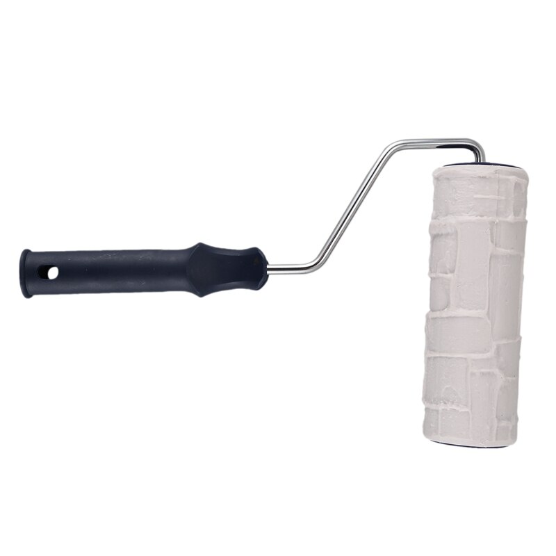 Rodillo de Pintura con patrones, herramientas decorativas Iwata Rolo de Pintura, rodillo de tinta para Pintura de pared, camino de jardín de piedra de imitación 2205TS