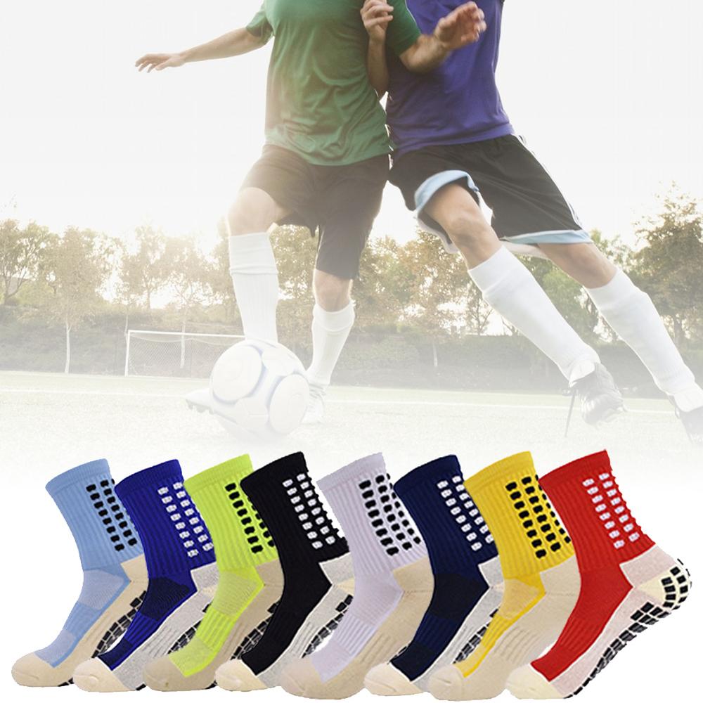 Calcetines de fútbol antideslizantes, medias deportivas de hombre, de algodón de buena , del mismo tipo que el Trusox, 9 colores, novedad