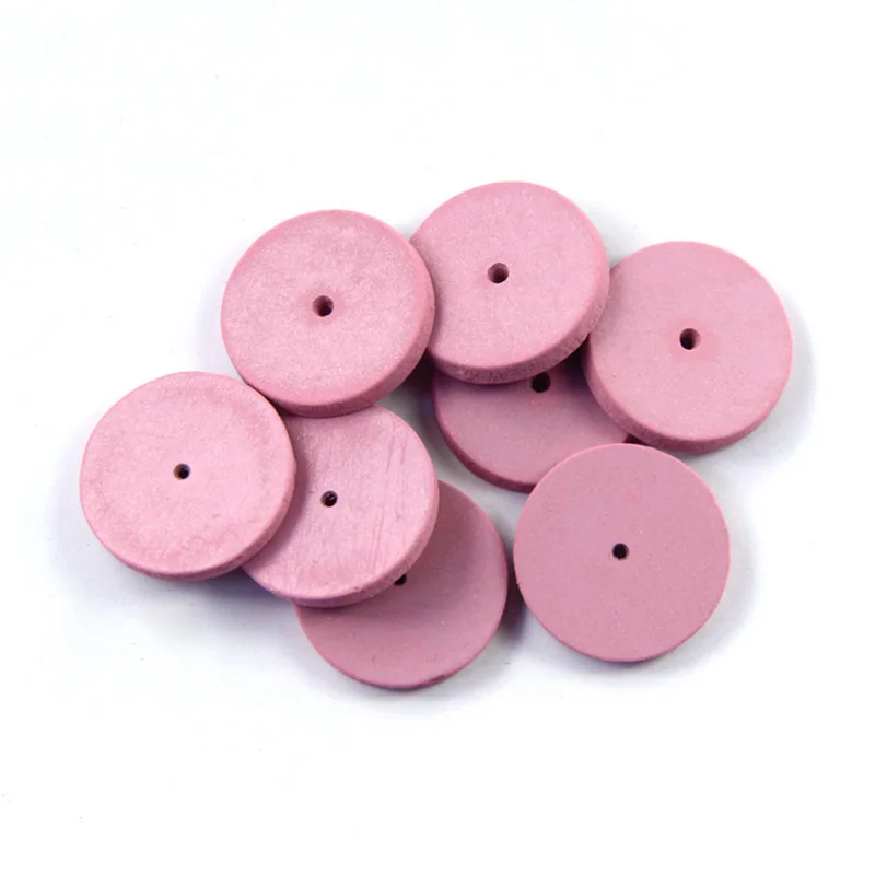 20 stücke Zahn Labor Silikon Gummi Polierer Grob/Mittel/Fein 6mm Zahn Silikon Gummi Punkt 22mm Zahn silikon Gummi Rad
