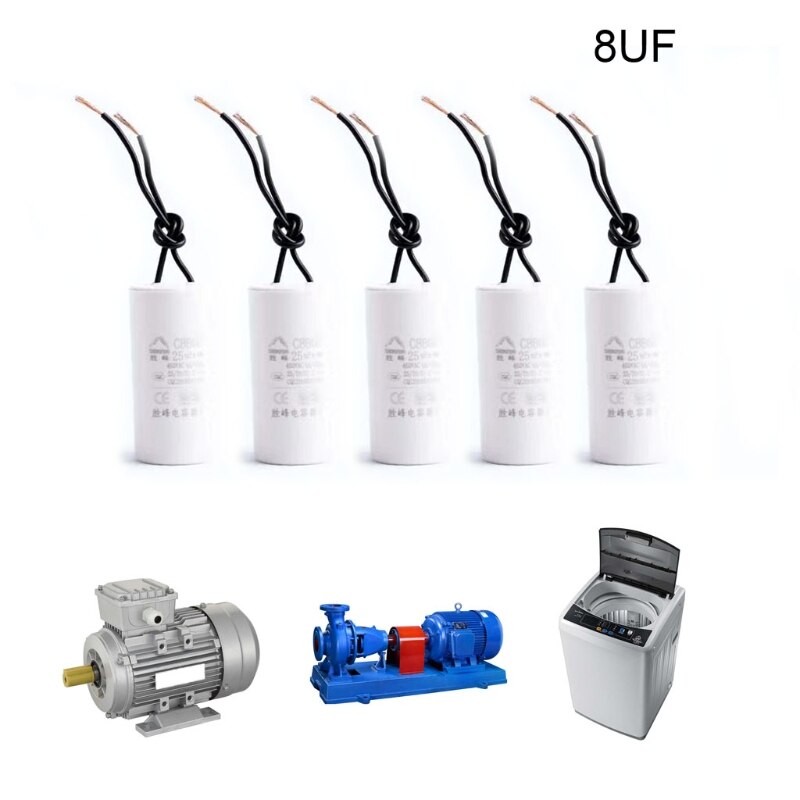 CBB60 Cylinder Shaped Run Capacitor for Motor Cool/Heat Pump Washing Machine