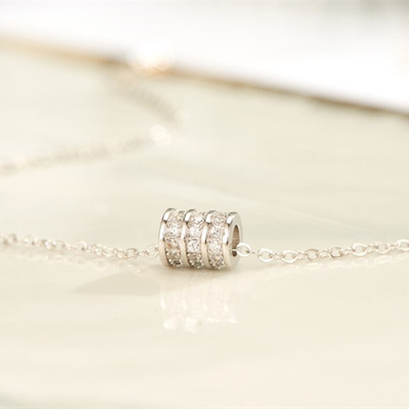 Sodrov 925 sterling silver spin colar s925 feminino personalidade clássica jóias finas para mulher