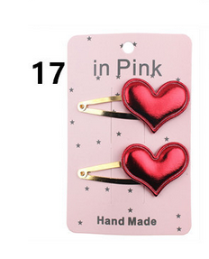 2 stücke Mädchen Blumen Bogen Alligator Haar Stifte Niedlichen freundlicher Haarspangen Baby Mädchen Headwear: E