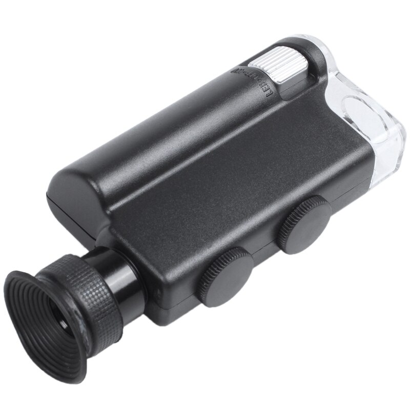 200X-240X LED UV Light Pocket Microscope,Pocket-Sized Microscope,Find the Universe of Small Stuff All Around Us: Default Title