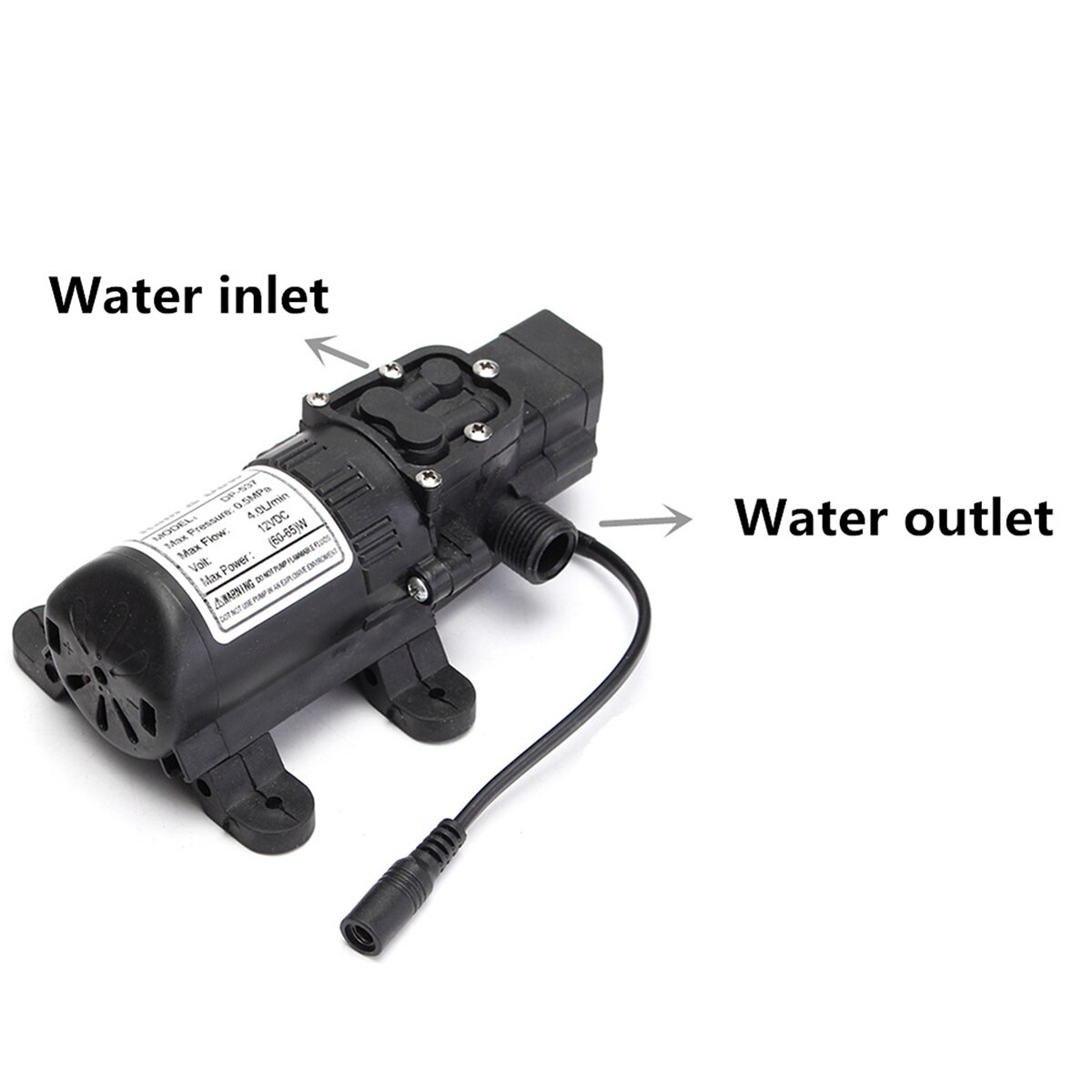 DC 12V 65W Household Portable High Pressure Mini Car Washer Cleaner Water Wash Pump Sprayer Kit Tool Car Washing Machine