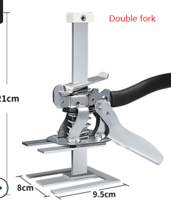 Labor-saving Arm Door Use Board Lifter Cabinet Jack Multifunctional Plaster Sheet Repair Anti Slip Hand Tool Herramientas: C