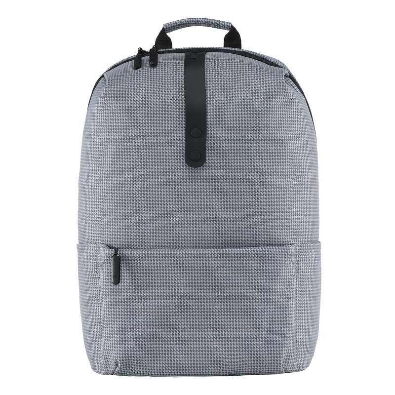 20L Xiaomi Casual Rucksack Männer Solide Polyester Mädchen Rucksäcke Reisetasche Universal Taschen College Stil 15,6 zoll Laptop Tasche: Gray