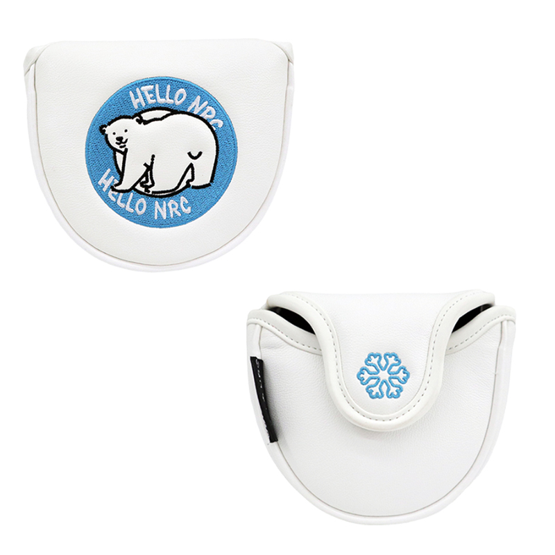 Golf Putter Cover Golf Headcover Magnetische Sluiting Voor Mallet Blade Putter Covers Pu Lederen Golf Club Head Protector Ship
