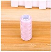 A Roll 200yards/Roll Home Sewing Machine Line Color Polyester Line Garment Sewing Thread Hand Sewing Thread Coarse Sewing Line: Pink
