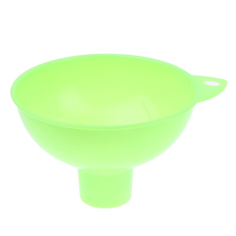 Plastic Oil Fuel Funnel Hopper Kitchen Gadgets Home Wide Mouth Wear-Resistant 1 Pcs: Green