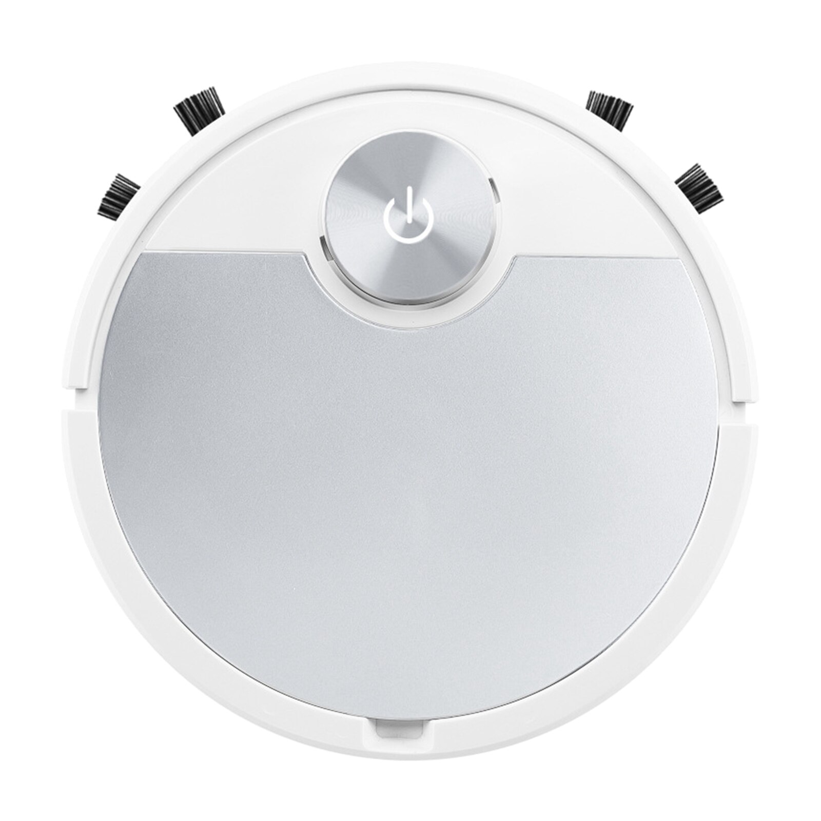 Hotel Multifunctional Robot Vacuum Cleaner 3-In-1 Auto Rechargeable Smart Sweeping Robot Dry Wet Sweeping Vacuum Cleaner Home: Silver