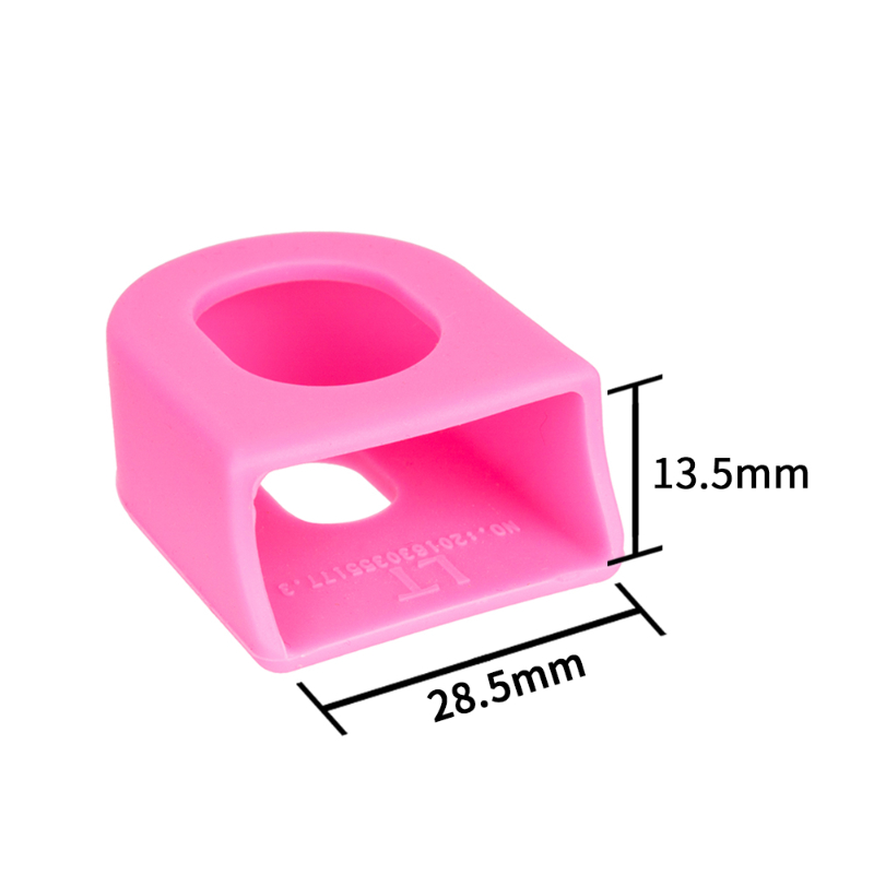Protector de cubierta de bielas de varios colores, Protector de silicona para piñón de bicicleta de montaña, cubierta de manivela Shimano, accesorio para bicicleta, 2 uds.