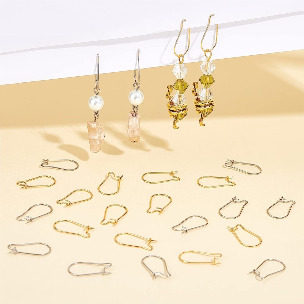 50 Stuks 20/25/33/38Mm Roestvrij Staal Nier Oor Draadhaken Voor Diy Hypoallergene Oorbellen Sieraden Maken Materialen Accessoires