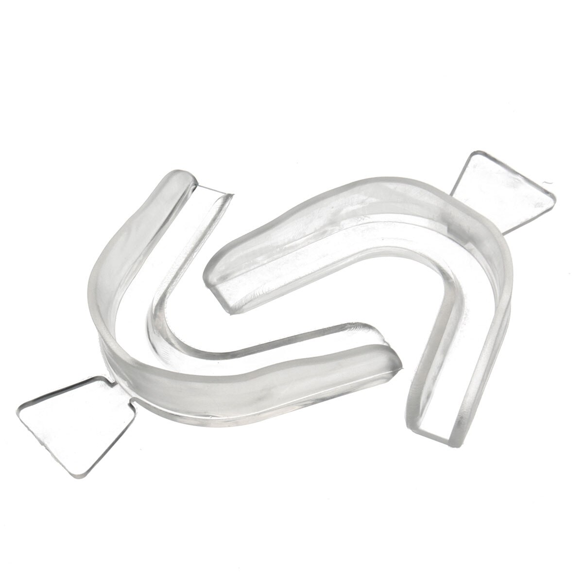 2Pcs Tanden Bescherming Transparante Night Guard Gum Shield Mond Trays Voor Bruxisme Tanden Whitening Slijpen Voor Boksen Apparatuur