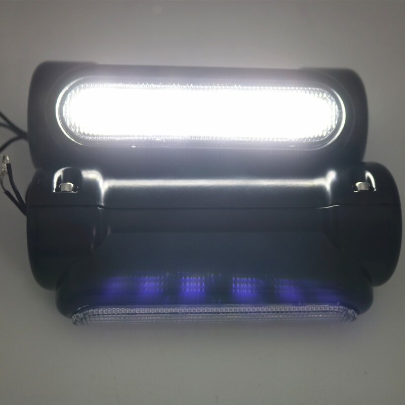 Motorfiets Crash Bar Voor Touring Voor Road Voor King Motorfiets Snelweg Crash Bar Verlichting LED DRL Richtingaanwijzers Switchback Rijlicht Motor Valbeugel(Chrome Clear