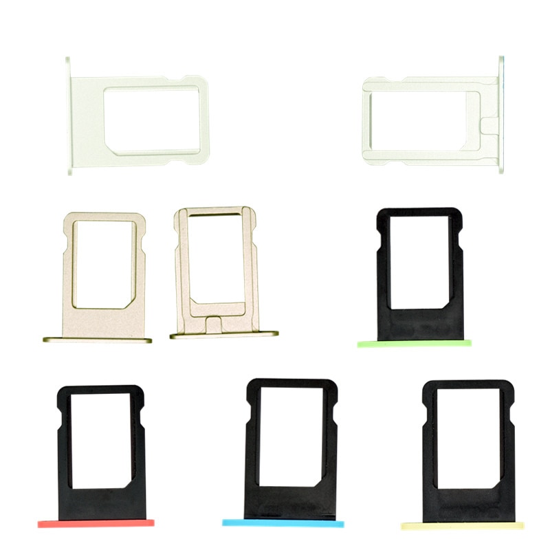 Micro Nano SIM Card Card Holder Tray Slot Adapter Socket Replacment Repair Parts For iPhone 4 4s 5 5s 5c SE