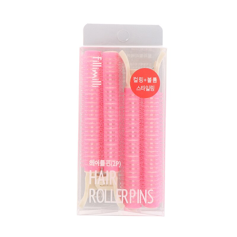 Pinza para rizador de pelo de 2 piezas, pinza esponjosa de raíz de pelo con volumen de autoagarre, rizado natural