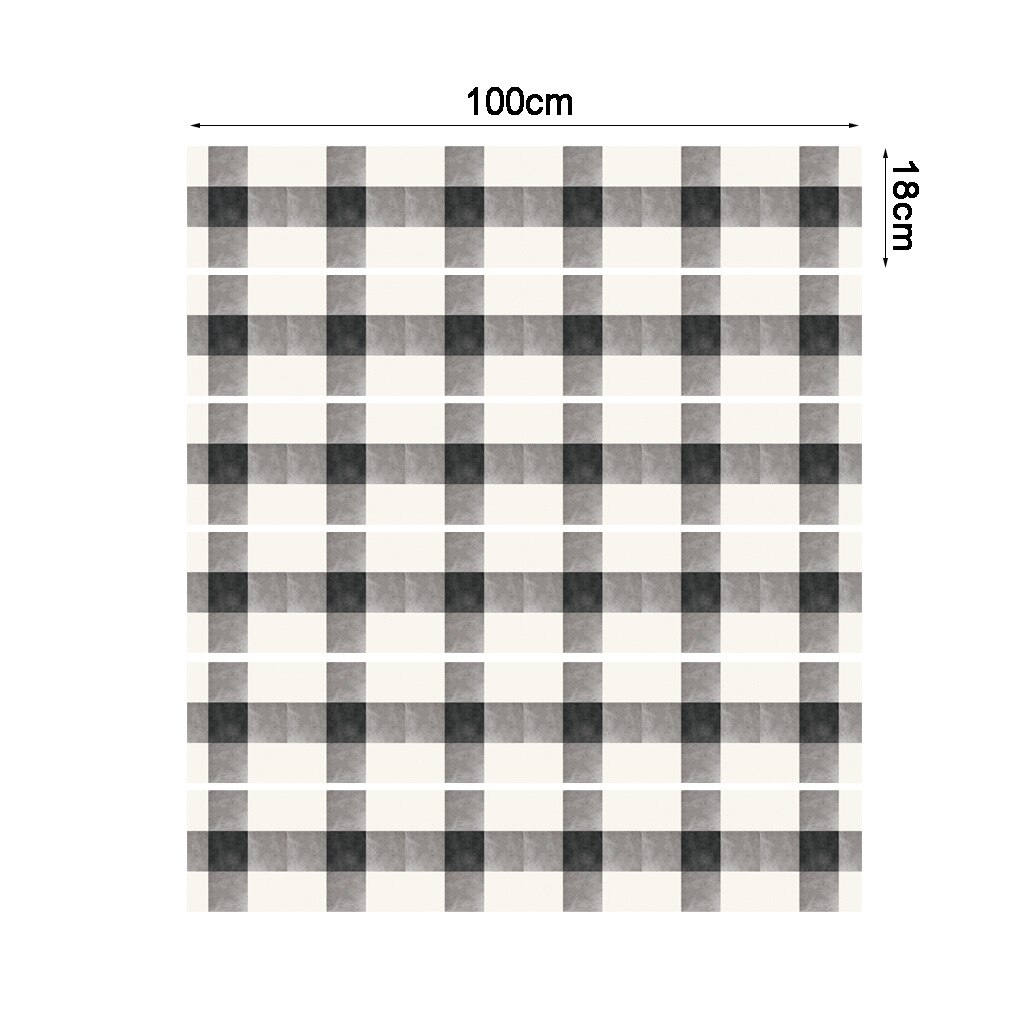 6pcs Stairway Decal Stickers Counter Steps Stairs Decoration Ladder Accessories Wooden Staircase Renovation Upholstery: AFLT012