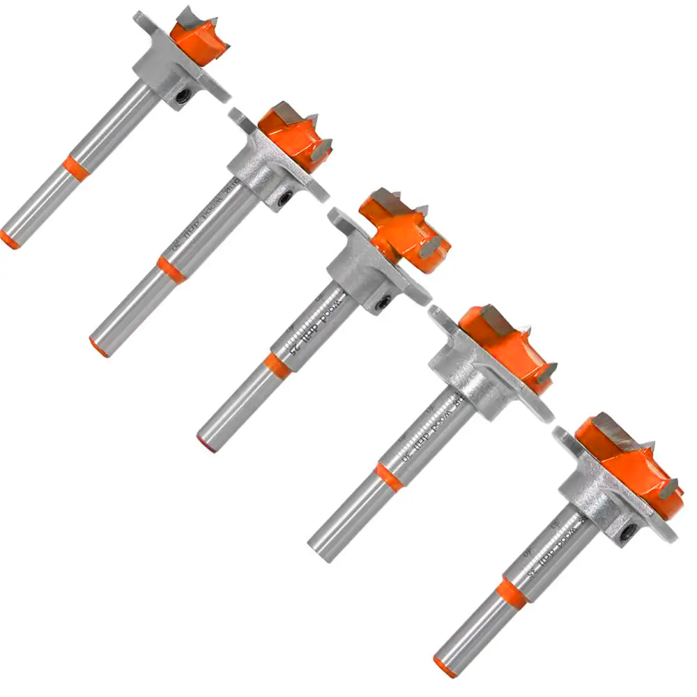 1Pc Diameter 15,20,25,30,35Mm Verstelbare Carbide Boren Scharnier Gat Opener Boring Bit Getipt Boren Tool Houtbewerking Cutter