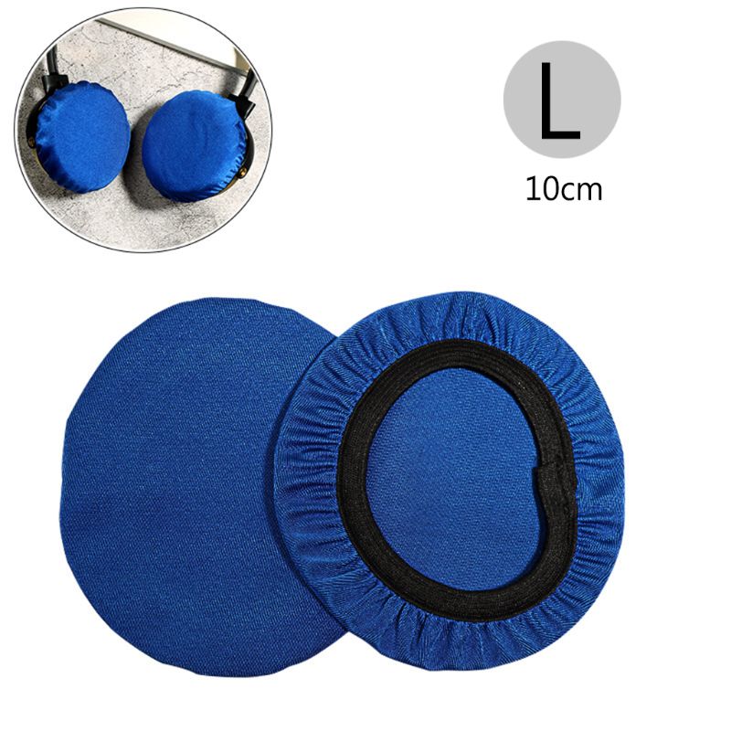 Hoofdtelefoon Cover Elastische Wasbare Oorschelp Protector Hoofdtelefoon Stofdicht Cover Voor On-Ear Hoofdtelefoon: Blauw