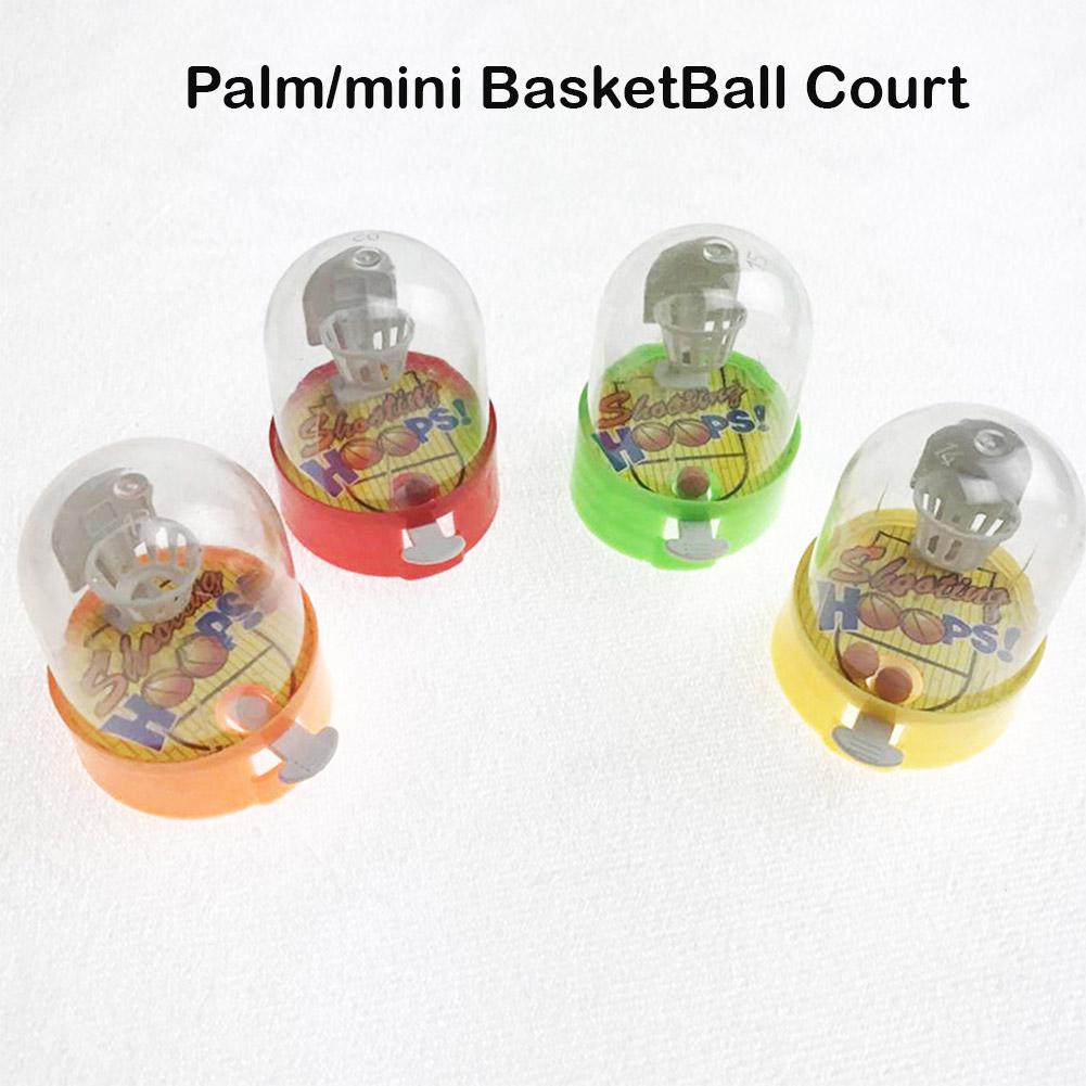 3 uds Mini cancha de baloncesto juguete educativo interactivo para niños juegos de mesa Color al azar