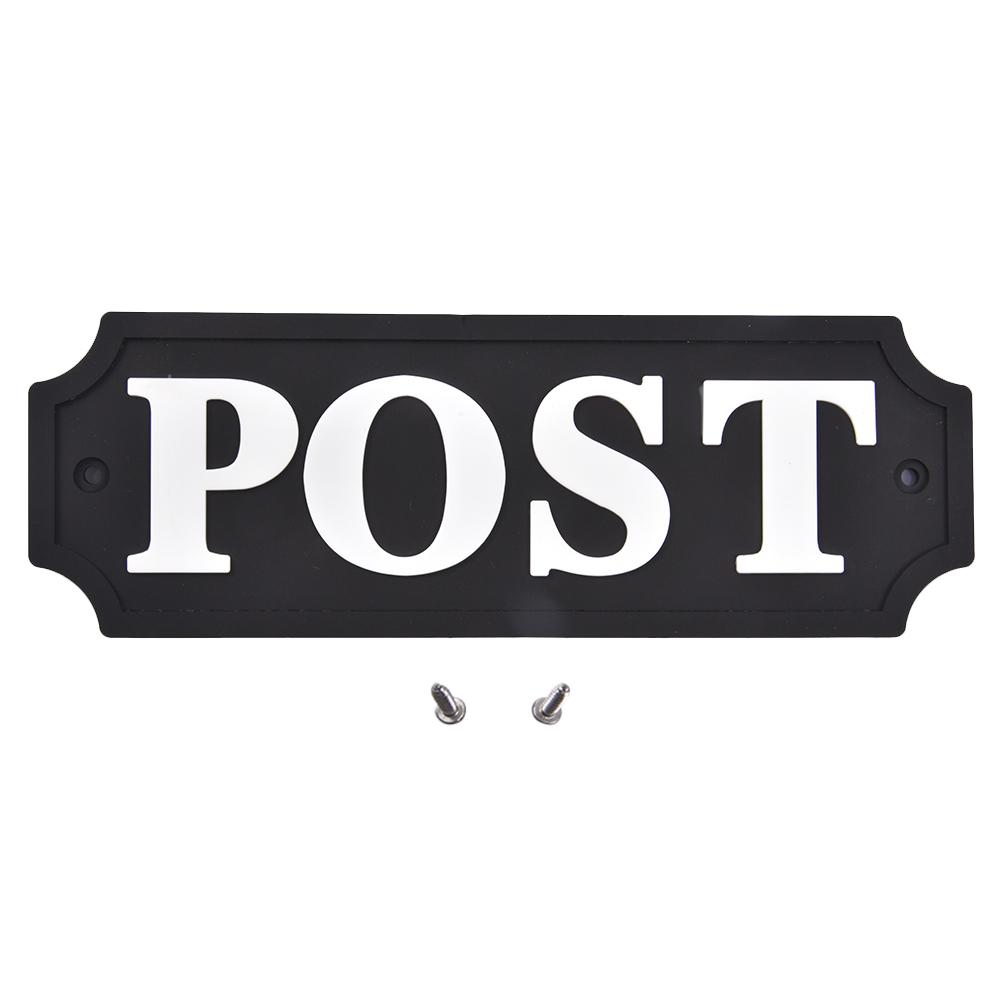 Outdoor Gardening Home House Door Warning Sign Farmhouse Stainless Steel Decor 6.3*2.16 Inches Garden Decoration