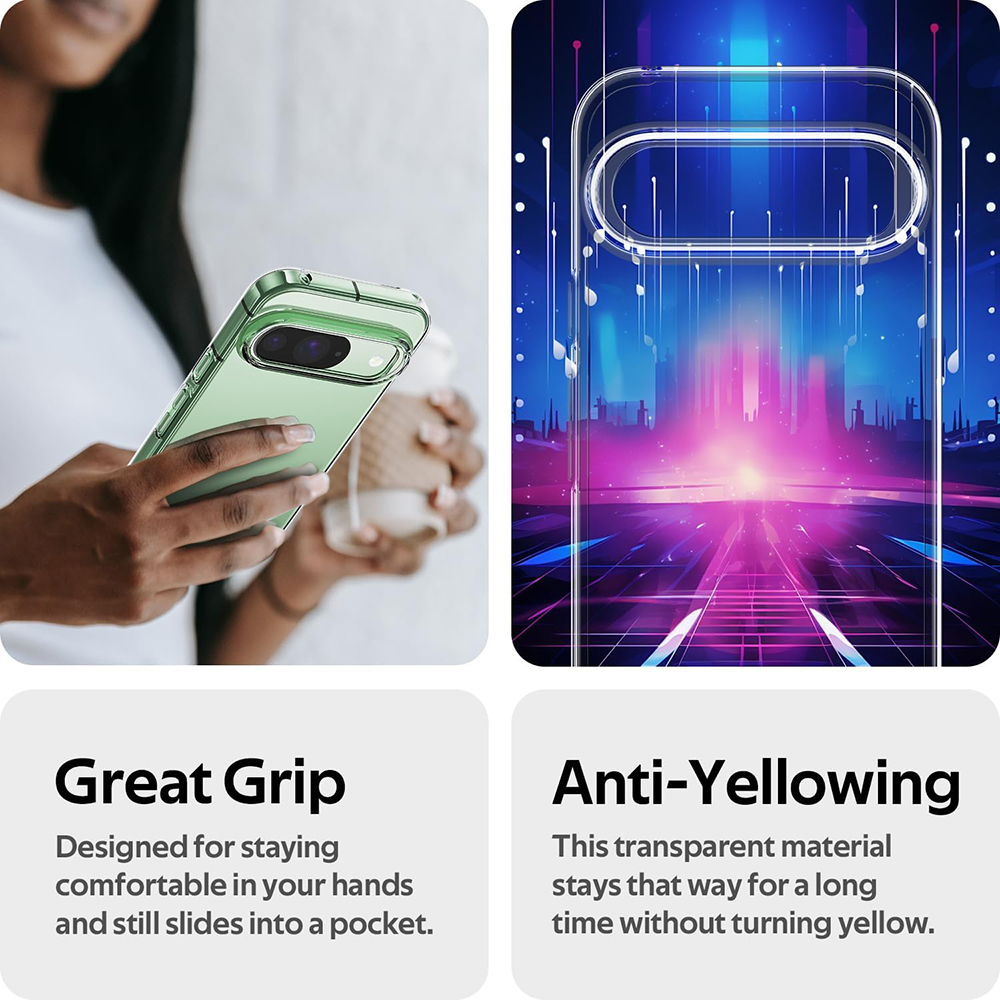 Capa ultrafina de silicone macio para google pixel 9 8a 8 7 7a 6a 6 pro xl capa traseira transparente para google 8 a 9 xl