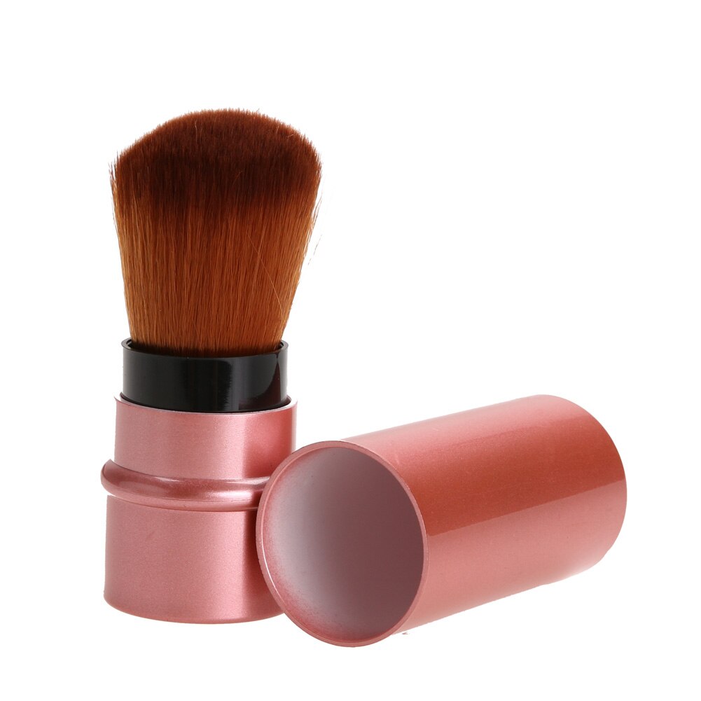 Brocha de maquillaje , 1 Uds., Mini colorete portátil retráctil, brochas faciales, herramientas de viaje cosméticas de belleza: 05