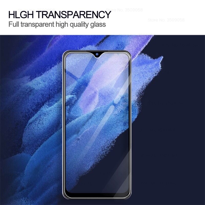 2 Stuks Beschermende Glas Realmi C21 Bril Full Screen Gehard Glas Voor Oppo Realmy Realme C21 C 21 Realmec21 6.5 ''Cover Film