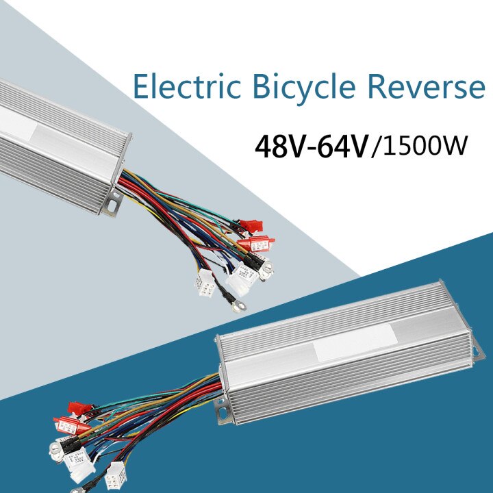 Elektrisk cykel controller 36v 48v 1500w dc 45a børstet til e cykel scooter skateboard del fit batteri motor motor del