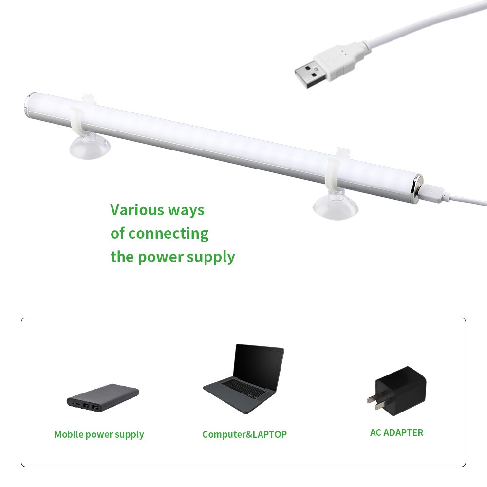 5W LED luz de pared espejo de baño blanco lámpara de pared de baño Control táctil Luz de maquillaje para luces de espejo iluminación de tocador