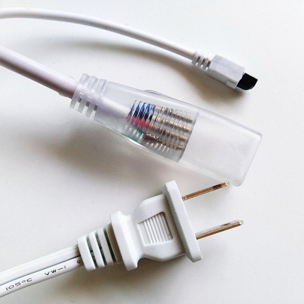 RGB LED Controller 220V EU 110V US with 24 Key IR Remote Control 4pin 750W for 5050 2835 RGB LED Strip Neon Light