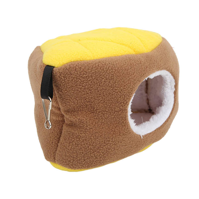 Winter Bird House Pineapple Bread Shape Winter Warm Birds Nest for Parrot